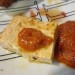 酒蔵 力 - 豆腐にも特製辛味噌