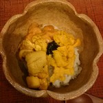 蓬左茶寮 - オールスター　ウニ丼