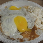 Rainbow DRIVE-IN - このお皿のまま箱に入れてくれました。