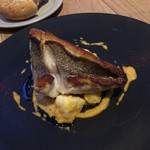 THE GATEHOUSE - イサキのポワレ　長芋と雲丹のソース