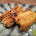 柳家 - 長良川産 天然鰻 の 白焼き。