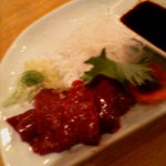 関取 - レバ刺し　クセが無い！