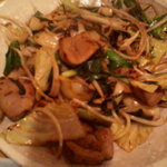 関取 - レバニラ炒め　こちらもレバーが旨い