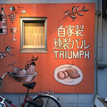 バル TRIUMPH - ２０１７/7　お店(裏手)