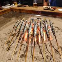 柳家 - 稚鮎の塩焼き