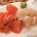 魚仁 - サーモン＋ほたて