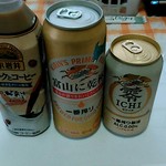 ファミリーマート - 一番搾り、富山で乾杯、キリン零ICHI、小岩井ミルクとコーヒー