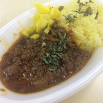 アフターグロウ - 博多大丸カレー展にてキーマカレー