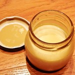 焼肉すどう 春吉 - デザートのプリン。手づくり。