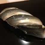 龍文支店 - シンコ。少し大きくなり4枚握り