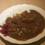 甘味処 郷 - 2017年7月。カレーライス単品520円。セットは720円。