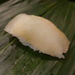 量平寿司 - 鰈の昆布〆