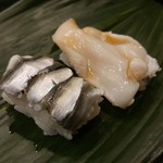 量平寿司 - シンコと石垣貝