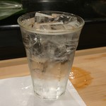 量平寿司 - 芋焼酎の炭酸割り