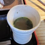 Torigoyanagakura - スープは地鶏をたっぷり使ったコラーゲンスープです、私は少し塩を入れて頂きました