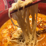 担々麺 錦城 - 麺リフト