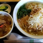 Oyama No Hatake - 今日の御飯としらがねぎラーメン