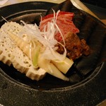 緑亭 - 朴葉味噌焼き