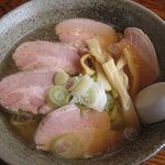 青竹手打ちらーめん 木挽亭 - チャーシューメン　￥1.050