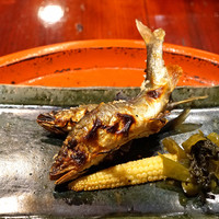 草喰 なかひがし - 鮎の塩焼き