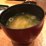 柳橋きたろう - ベストなタイミングで配膳されるお椀