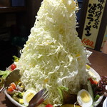 筑前屋 - バカ盛り野菜サラダ