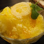 PONTE - レモンかき氷アップその１