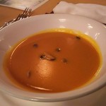 カボチャのスープ