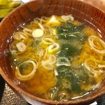 えびすこ本場所 - 味噌汁【料理】