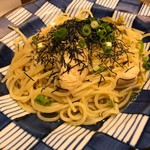鎌倉パスタ - 高菜と鶏肉のピリ辛