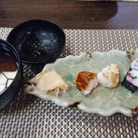 寿司英 - あなごとまきもの