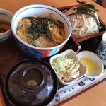 そば処 福住 - 親子丼とお蕎麦のセット（冷）