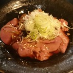 鶏料理・水炊きのお店 シリウス - 白レバーの刺身