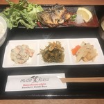 さばの塩焼き＆惣菜3点盛り