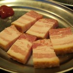 肉肉ばんざい - 「厚切りベーコン」