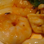 芝海老の豆板醤炒め