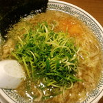 丸源 - どっかんねぎ肉そば