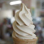 ショップ西表島 - 料理写真:黒糖ソフトクリーム（350円）