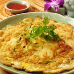 Kaichio <Mushroom Thai omelette> Crab meat
