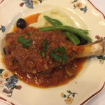 ビストロプティットレジョン  - 子羊のトマトとオリーブの煮込み