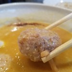 鶏そば　一瑳 - 鶏団子