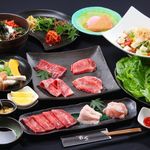 Sumibi Yakiniku Rishin - コース料理