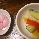 立ち酔い 超人 - 超人　ニンニク漬け&ピクルス