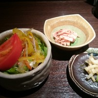 魚心 新宿総本店 - ランチの前半戦