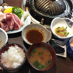 ろばた - ジンギスカン定食