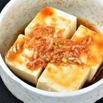 Okinawan style spicy tofu