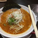 エビスKEN - 海老みそラーメン＋背脂トッピング