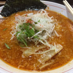 エビスKEN - 海老みそラーメン＋背脂トッピングアップ