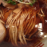 中華そば しば田 - 麺