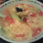 ニイハオ！ポンユウ - トマトタマゴスープ